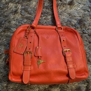 Prada Cervo Bowler Corallo